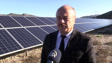 Güneş tarlası, çiftçinin 'kamburunu' aldı - ANTALYA