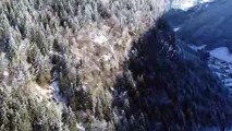 Morzine : spectaculaire dynamitage du rocher qui menaçait la route d’Avoriaz