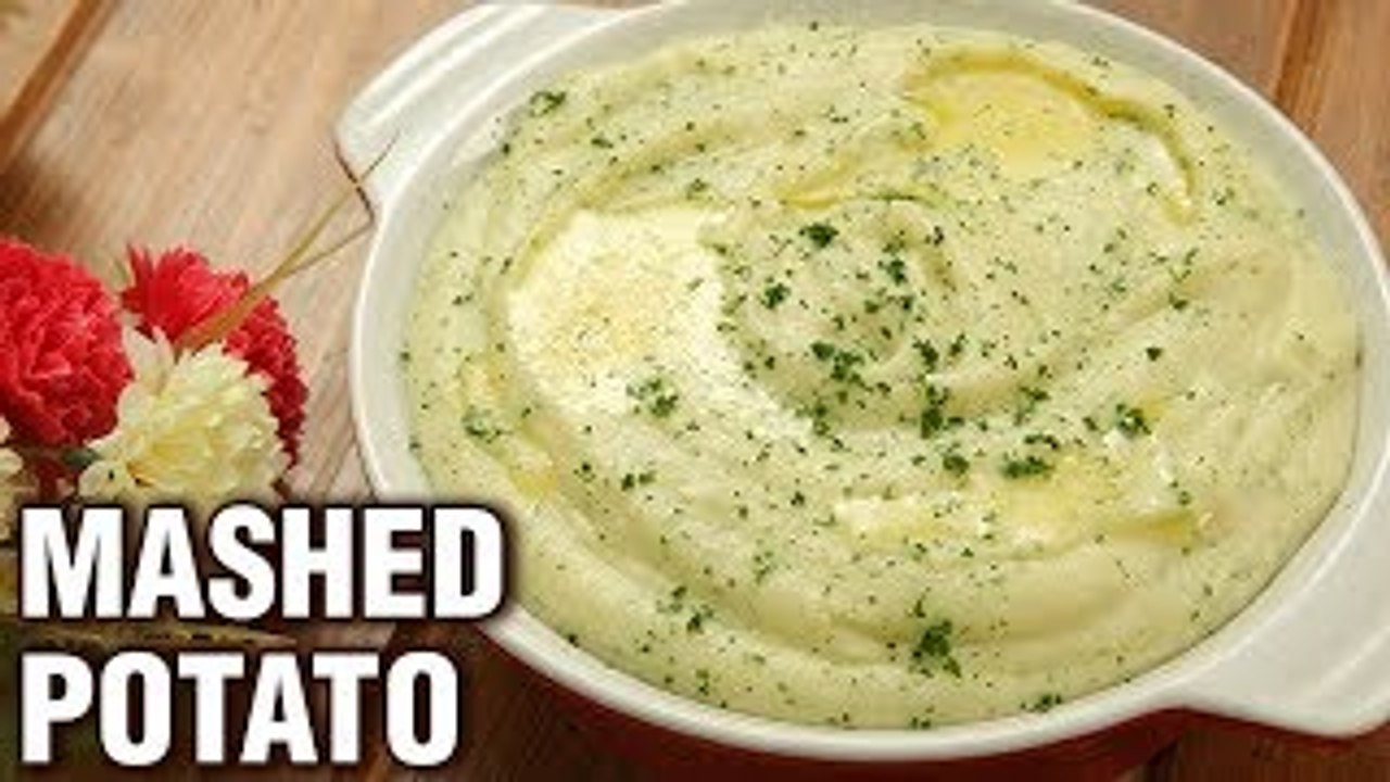 5 Ingredient Mashed Potato Recipe - Quick & Easy Mash Potato - Side Dish Recipe - Varun