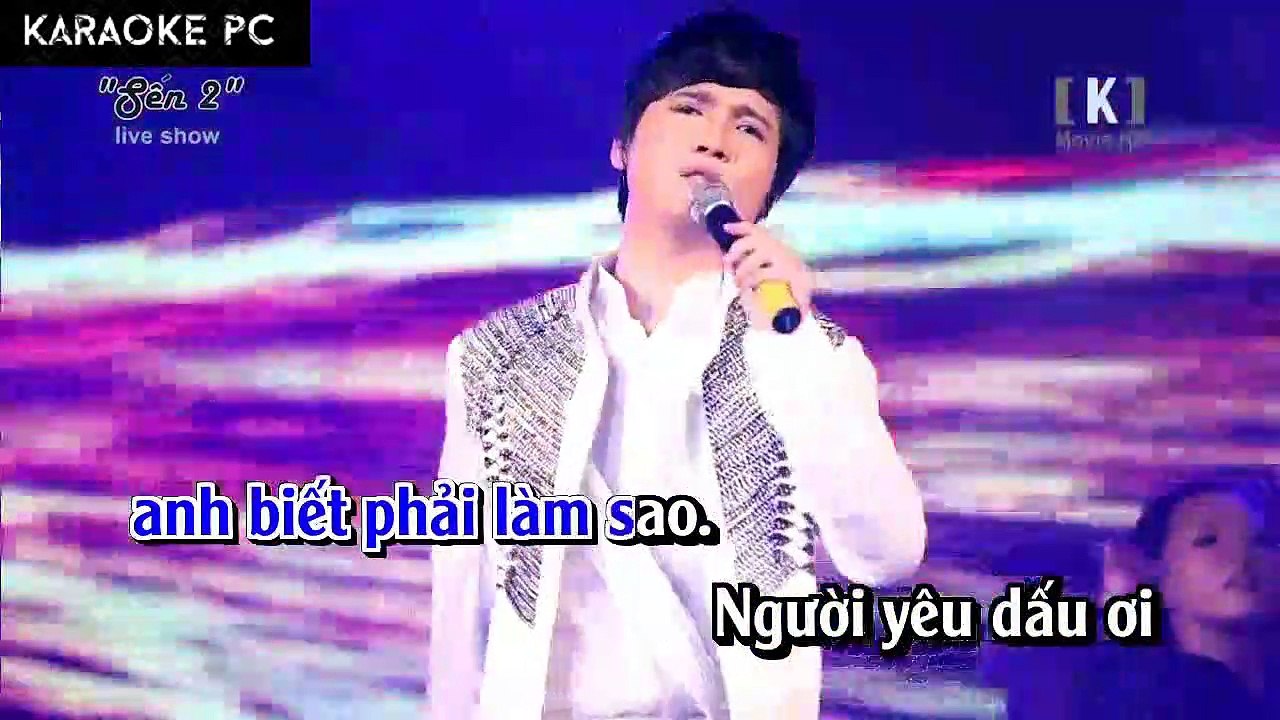 Karaoke Nước Mắt Cho Tình Yêu - Đào Phi Dương