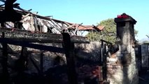 Muğla Datça'da Pansiyonda Çıkan Yangın Paniğe Neden Oldu- Ek