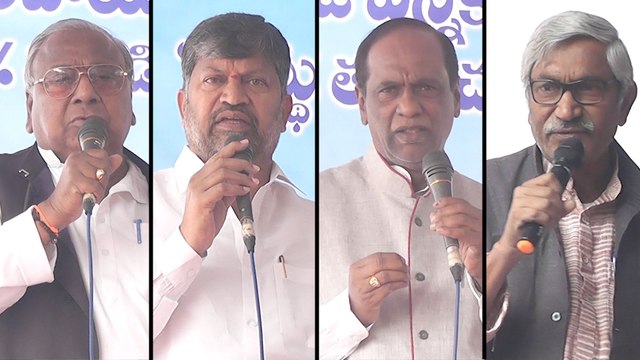 BC Maha Darna at Indira Park : BC Associations Leaders Speeches | Oneindia Telugu