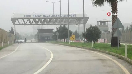 Hatay'da Yoğun Sis Uçuş Seferlerini Durdurdu