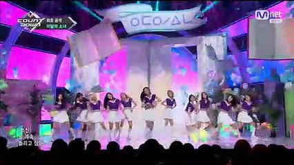 18.08.23 [Mnet] M! Countdown 今月の少女(LOONA) - favOriTe & Hi High