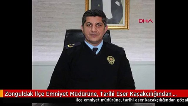 Zonguldak İlçe Emniyet Müdürüne, Tarihi Eser Kaçakçılığından Gözaltı