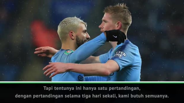 Guardiola Lega Dengan Kembalinya Aguero Dan De Bruyne Dari Cedera