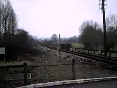 Train SNCF Corail BB 67000 ligne Rouen-Dieppe