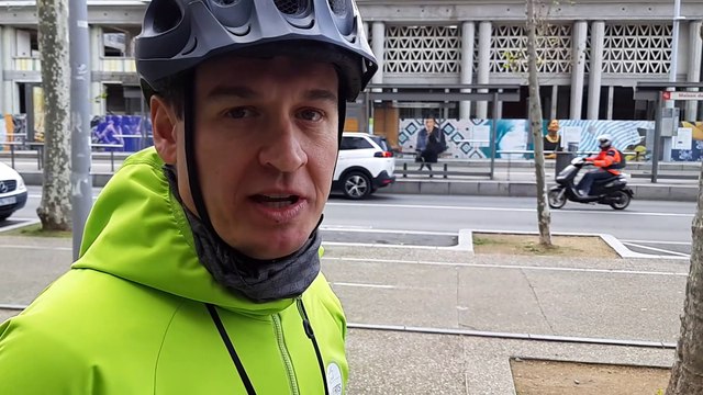 Erwann Carré et gérant et livreur des Colis Verts