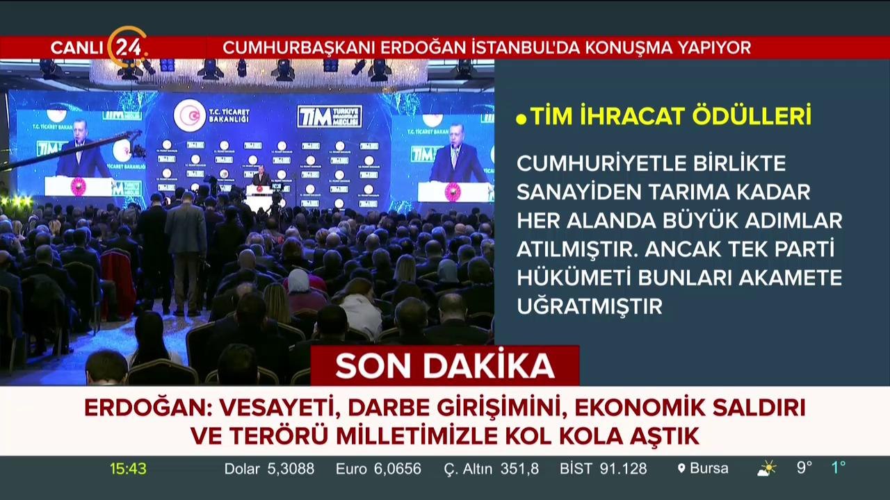 Erdoğan: Göz var ama görmüyor, dil var ama konuşmuyor