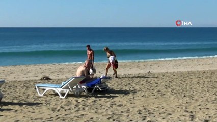 Alanya’da Aralık ayında güneş ve deniz keyfi