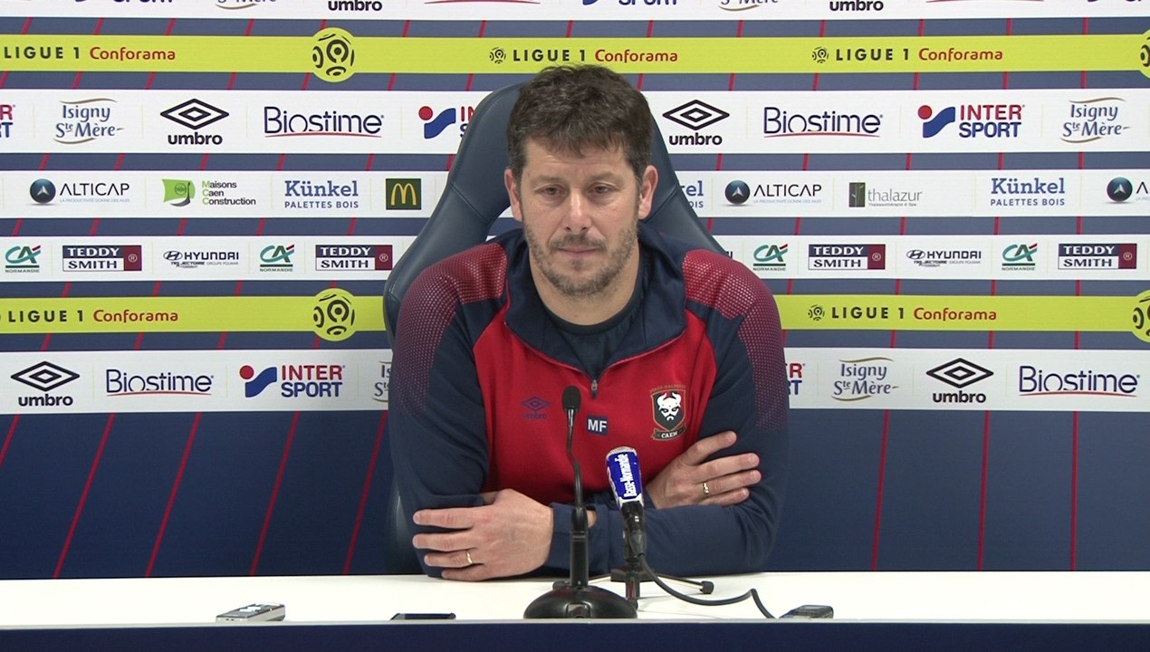 Conférence de presse avant Stade de Reims / SMCaen