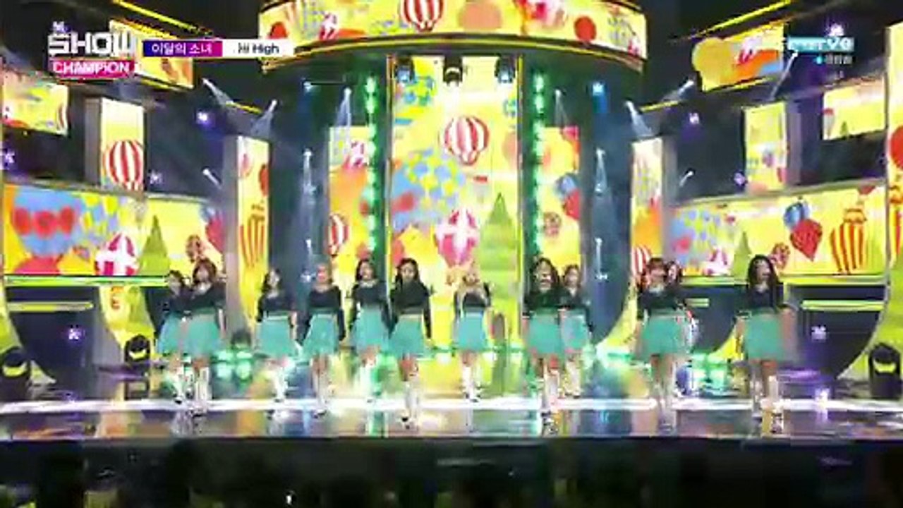 18.09.12 MBC every1 Show Champion 이달의 소녀(LOONA) - Hi High