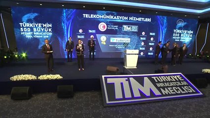 Türkiye'nin 500 Büyük Hizmet İhracatçısı Ödül Töreni - Bakım ve Onarım Hizmetleri