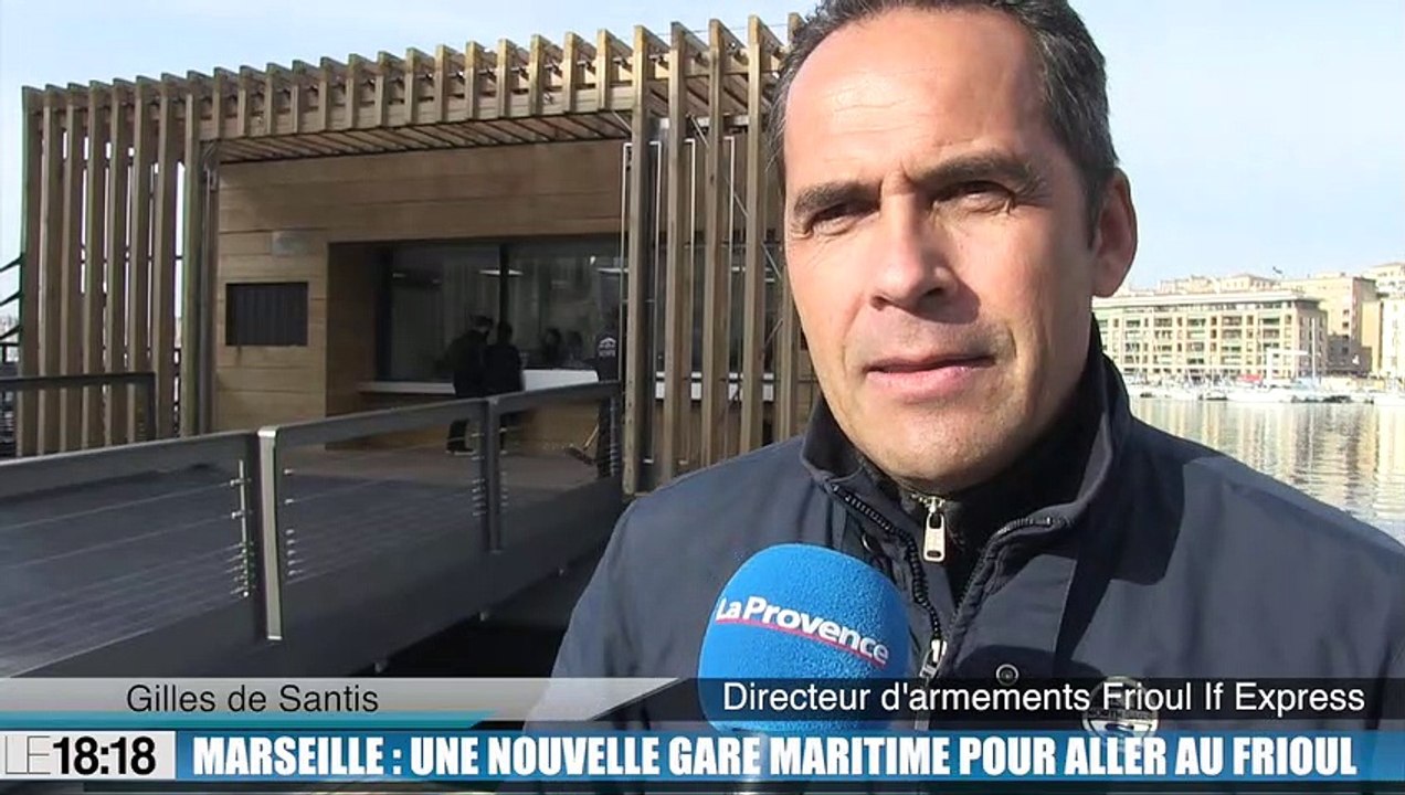 Une nouvelle gare maritime  pour aller au Frioul depuis le Vieux-Port de Marseille