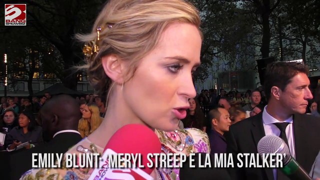 Emily Blunt: 'Meryl Streep è la mia stalker'