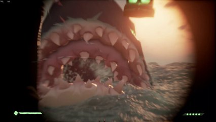 Sea of Thieves - Solo - Megalodon/Skeleton ship Battle