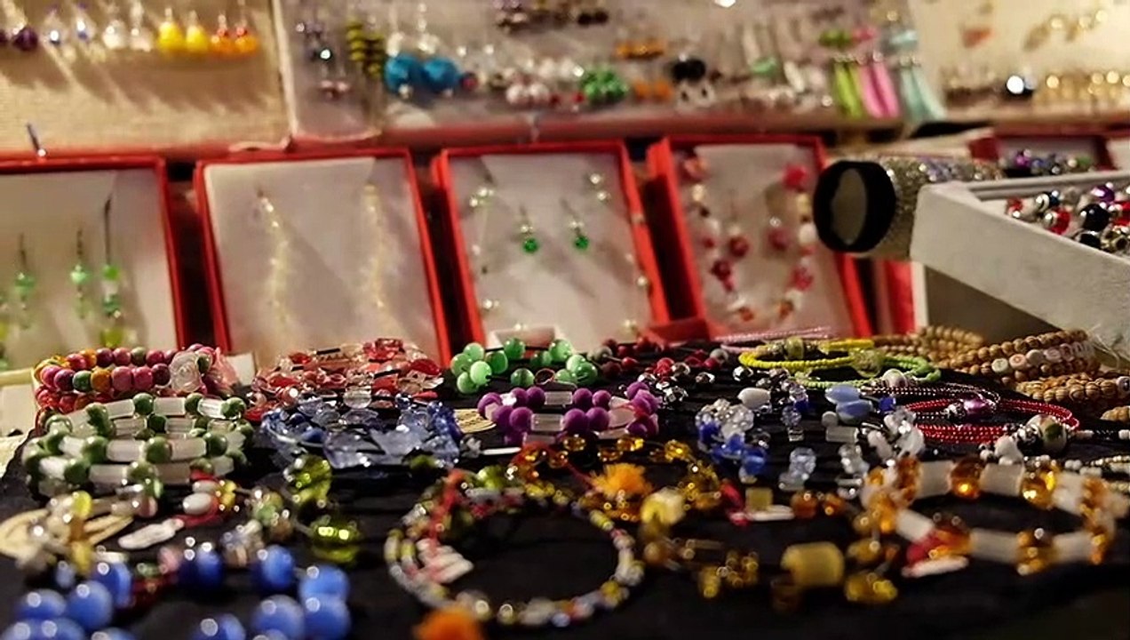 Marché de Noël de Thann : les bijoux tout en couleurs de Patricia