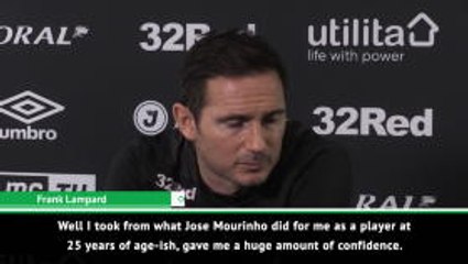 Mourinho gave me self-confidence to improve - Lampard