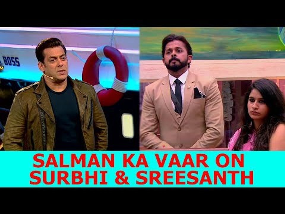 Update on Bigg Boss 12: Salman ka vaar on Surbhi and Sreesanth