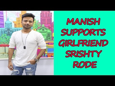 Manish Naggdev supports girlfriend Srishty Rode in Bigg Boss