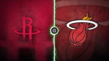 Heat hold out against Rockets as Gordon misses late three