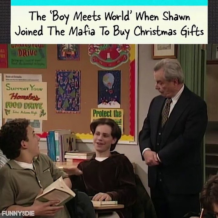 The 'Boy Meets World' When Shawn Joined The Mafia To Buy Christmas Gifts