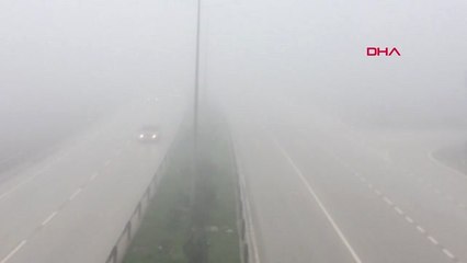 Hatay'da Yoğun Sis Hayatı Olumsuz Etkiledi