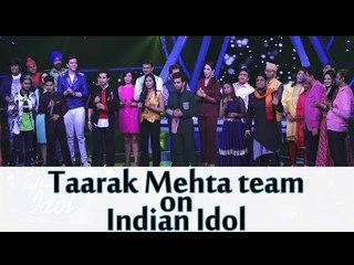 Taarak Mehta ka Ooltah Chashma team on Indian Idol