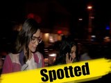 Alia Bhatt, Sonam Kapoor, Anil Kapoor and Mahesh Bhatt Spotted at an eatery