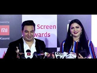 Choreographer Ahmed Khan at red carpet of Star Screen Award 2018