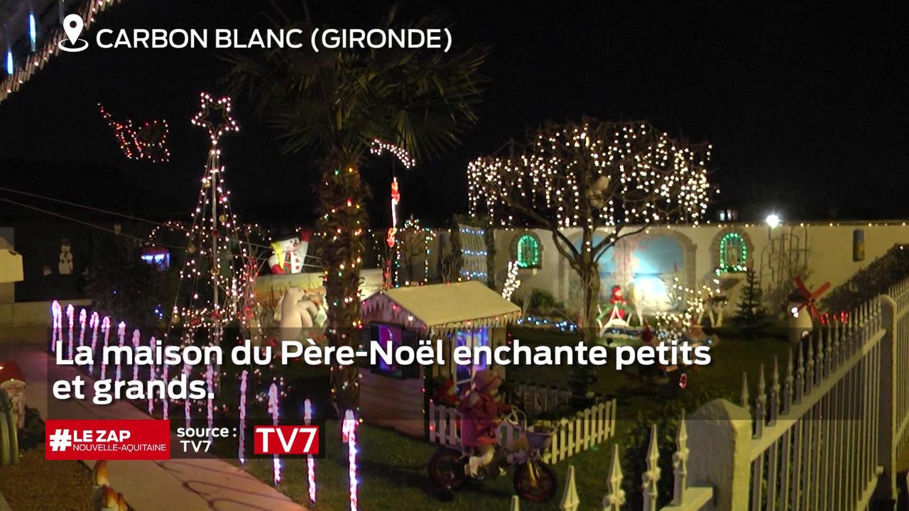 Carbon Blanc, la maison du Père-Noël enchante petits et grands