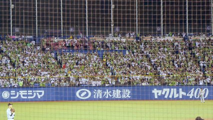 20181013 クライマックスシリーズ 第1戦 1st 東京ヤクルトスワローズ &共通テーマα&荒木貴裕応援歌