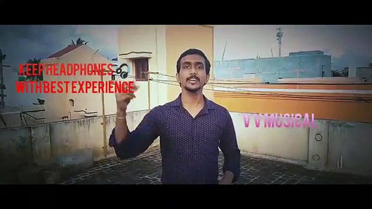 ORUVIRAL PURATCHI   URVASI COVER SONG VETRIVEL V V(360P)
