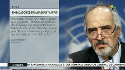 Siria: Occidente trabaja para socavar estabilidad en la región