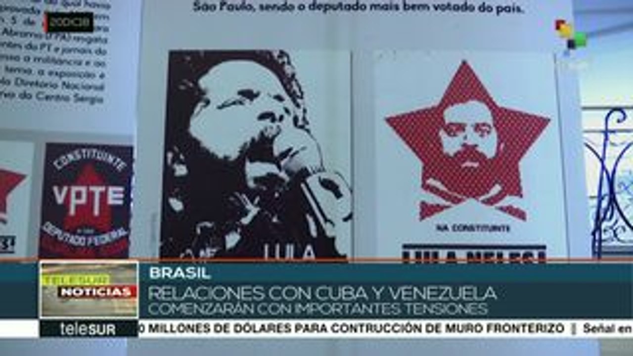 Vínculos de Bolsonaro con Cuba y Venezuela iniciarán con tensiones