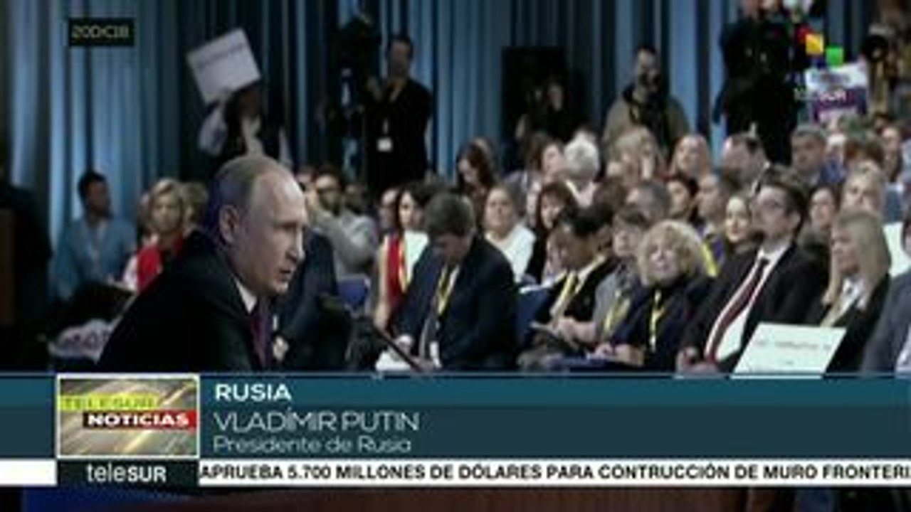 Putin alerta sobre los riesgos de bajar el umbral de control de armas