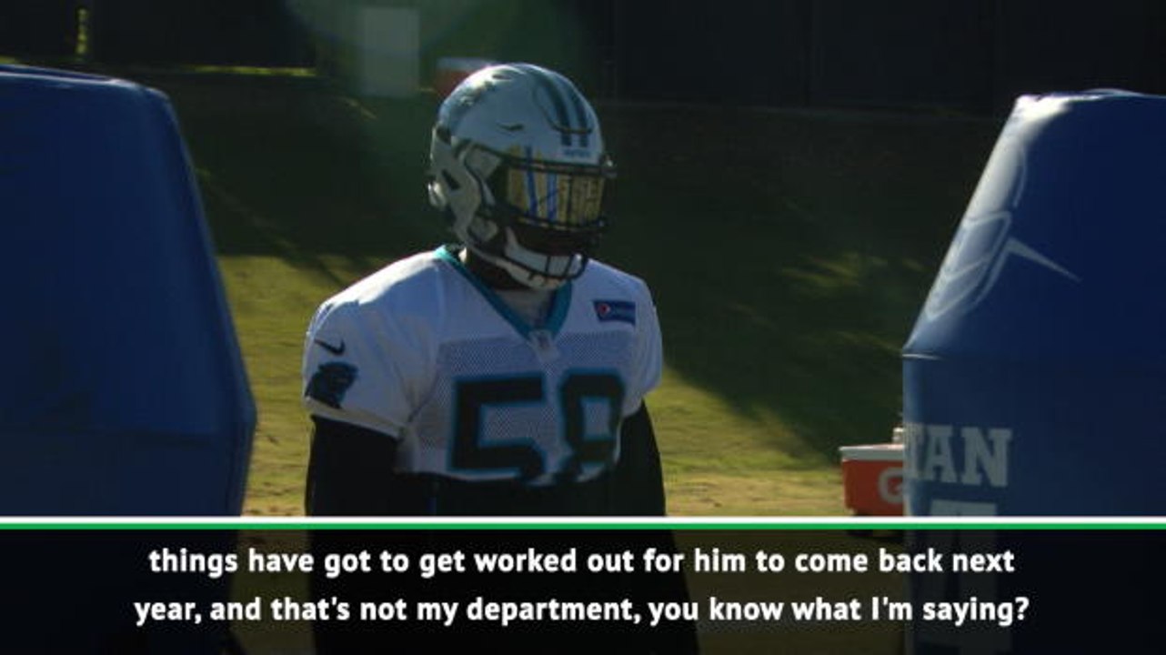 Rivera coy on Davis returning for 15th season with Panthers