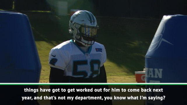 Rivera coy on Davis returning for 15th season with Panthers