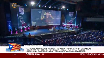 Necip Fazıl Ödülleri 2018