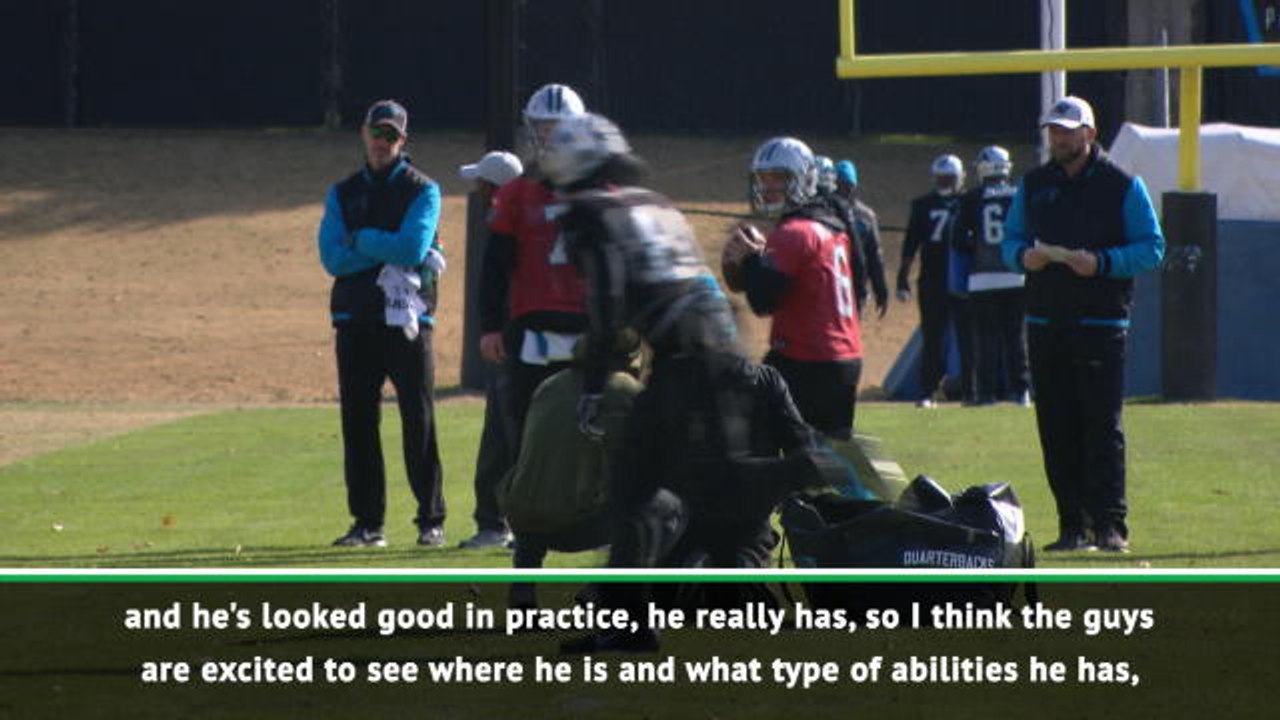 Heinicke ready for his chance with Panthers - Rivera