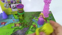 Play Doh Disney Prenses Rapunzel'in Kulesi Oyun Hamuru Seti Oyuncak Tanıtımı
