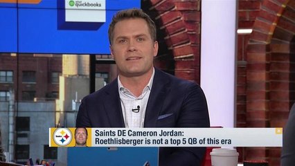 Kyle Brandt: I'm 'not surprised' by Cam Jordan's comments about Big Ben's HOF candidacy