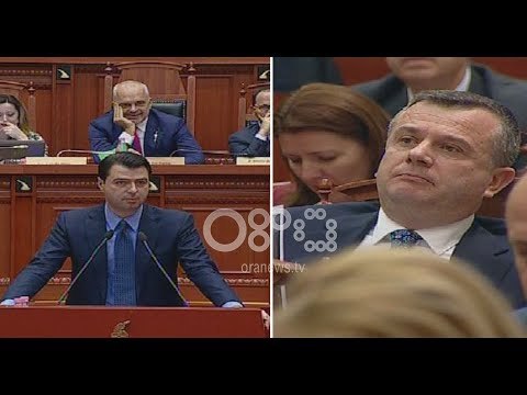 Ora News - Basha i thotë m...t Taulant Ballës në Parlament