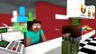 Monster School: WORK AT SUSHI PLACE! - Minecraft Animation