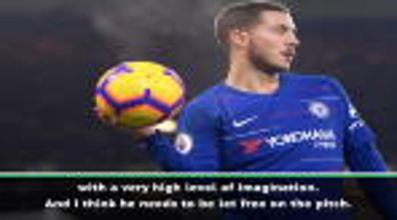 Hazard doesn't have a best position - Sarri