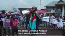 RDC: des opposants manifestent contre le report des élections