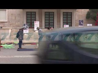 STUDENTET MBYLLIN PROTESTEN, «KTHEHEMI NE JANAR» - News, Lajme - Kanali 7