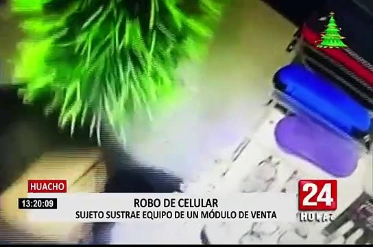 Huacho: cámaras de seguridad registran asaltos