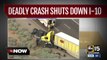 Four people killed, four more injured in I-10 crash south of Eloy