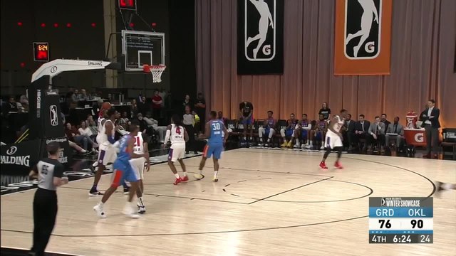 Deonte Burton (16 points) Highlights vs. Grand Rapids Drive